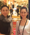 目黒佐枝さんと小俣友里さん 目黒佐枝さんと小俣友里さん